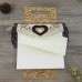 Cheap Wooden Laser Cut Wedding Invitations Printing UK